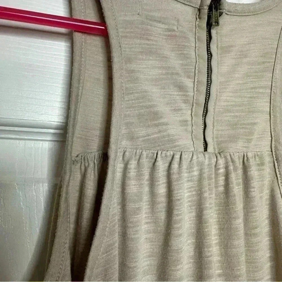 American Eagle Outfitters Babydoll Tank Top Brownish Grey Size Small - Picture 15 of 16